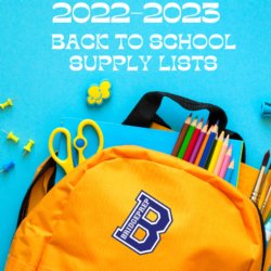 Supply Lists 2022-2023